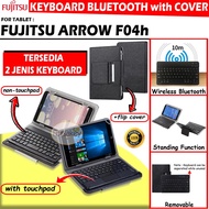 Fujitsu Arrows F04h 10.5" Tab Tablet Bluetooth Wireless Keyboard Case