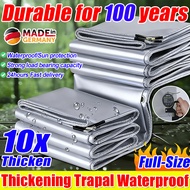 【 Durable for 100 years 】 tarpaulin waterproof canvas sheet waterproof canvas sheet flysheet camping