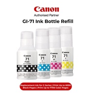Canon GI-71 / GI-71S Original Ink Bottle Cartridge for Canon Printer G1020 / G2020 / G3020 / G3060 /