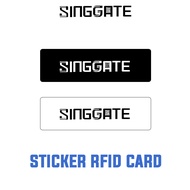 SINGGATE Digital Door Lock RFID Stickers for singgate Digital Door Lock RFID Access Card | RFID Sticker | RFID Key tag | also for Samsung / Yale / Gateman / Hafele / Kaiser / Xiaomi and many more