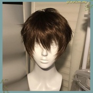 Wu Xie Tomb Thief Notes Wu Xie cos Scalp Top Rose Net Mixed Silk Brown Men Short Hair Wu Xie