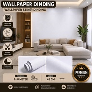 Wall Paper WhitePOLOS 7m to/d 8m X 45cm