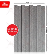speeds wood panel wallpanel wpc 3d hiasan dekorasi dinding kayu 201-3 - 201-22 150x15cm
