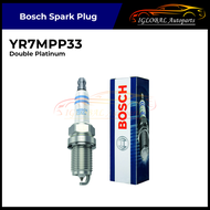 (1pc) Bosch YR7MPP33 Spark Plug - Mercedes Benz W204 W211 W212 W221 (M272 V6 Engine)