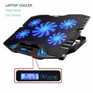 Cooling Pad Cooling Cooler Fan Laptop Notebook Cooling Fan 5 Fan
