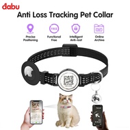【 SG Stock 】New Cat Anti Loss Collar Intelligent Pet Scan Code Locator Cat Collar Airtag Protective 