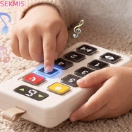 SEKMIS Numbers Elevator Toy, Button Panel Educational Button Button Sensory Board, Numbers Toy Numbe