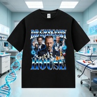 Ready Stock Dr. Gregory House Md American TV Series House Doctor Summer Fashion Short Sleeve T-Shirt