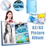 🔥3 Day Delivery🔥A2/A3/8K/4K A3 File Folder Picture Album Storage Box Diamond Painting Container Art 