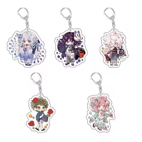 Danganronpa Nanami ChiaKi Nagito Komaeda Anime Cosplay Keychain Accessories Game Pendant Prop