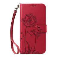 For Poco C85 C 85 c85 POCO C85 PocoC85 5G 4G 2025 Luxury Flip Leather Dandelion Flower Pattern Phone