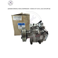 [SANDEN ORIGINAL NEW / OEM NEW ] COMPRESSOR - HONDA CITY 2014 / JAZZ 2015 5PK SD 3905 ORG FOR CAR AI