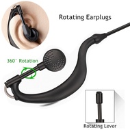 Baofeng Headset Earphone untuk Walkie Talkie Earphone Headset Handsfree HT Handy Talkie For Baofeng