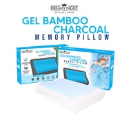 Dreamynight Home Memory Foam Gel Bamboo Charcoal Memory Pillow [Healthy Memory Pillow]