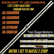 SAMSUNG 55 INCH LED TV BACKLIGHT UA-55AU8000K- UA-55AU9000K -UA-55TU8500- UA-55BU8000K- QA-55Q60CAK 