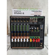 Mixer Audio Phaselab studio6 studio 6 6CH Soundcard Original Produk
