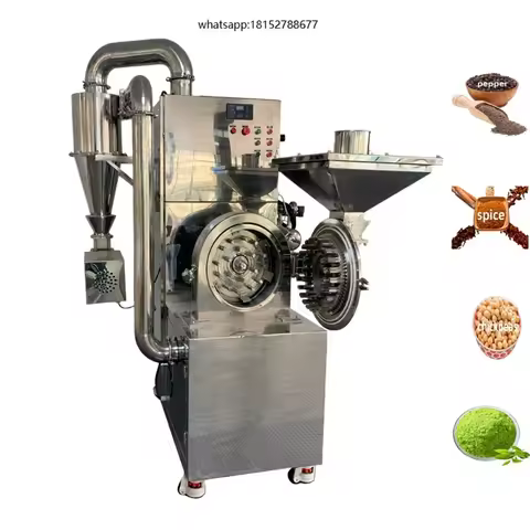 Dry Date Grinding Machine Industrial Grinder for Masala Turmeric Chili Powder Making Machine Cumin S