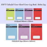 【RWT】Hard Cover Book/ Buku Log/ Exercise Book/ Log Book/ Buku Nota Kulit Keras 55gsm (Colorful hard 