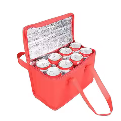 6/8 Bottles Insulated Beer Cooler Bag Portable Thermal Lunch Tote Waterproof Picnic Ice Pack Food Ca