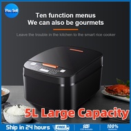 5L Electric Rice Cooker Large Capacity Smart Rice Cooker Multifunctional Electric Cooker