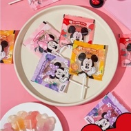Mickey / Minnie Strawberry Lollipops, Disney Fictional Character Lollipops, Fruit Lollipops