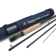 M MAXIMUMCATCH Maxcatch Nymph Fly Rod - 4 Piece Graphite Rod for Performance Nymph Fishing (3wt, 10f