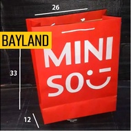 Paper bag Miniso club Medium 33 x 26 x 12 cm