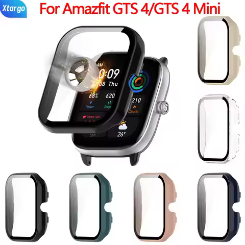 PC Case For Huami Amazfit GTS 4 Mini Screen Protector Bumper Frame Shell for Huami Amazfit GTS 4/GTS