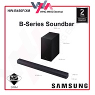 Samsung HW-B450F/XM B-Series Soundbar 2.1Ch Wireless Subwoofer Bluetooth Dolby Audio Surround Bass B