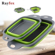 Foldable Drain Basket Collapsible strainer Basket - folding strainer basin
