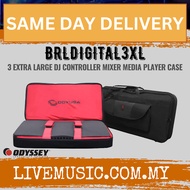 Odyssey BRLDIGITAL3XL Red Series Digital 3XL DJ Bag For Pioneer DJ DDJ-SZ, DDJ-1000/1000SRT ( DDJ SZ
