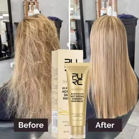 8 Seconds Hair Mask Smoothing Straightening Keratin Hair Treatment Cream Soft Repair Damaged Frizz P