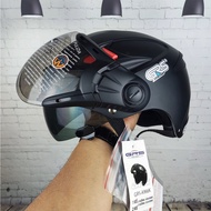 [Genuine GRS] GRS 966 Half Head Helmet - With Goggles
