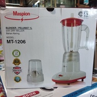 [✅Ready Stock] Blender Maspion Mt-1206 Plastik Mt 1206 Mt1206 2 In 1