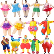 Funny Joker Costume Show Party Halloween Sumo Costume Inflatable Costume Ballet cosplay Costume