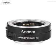Andoer EF-EOS R อะแดปเตอร์เลนส์กล้องโฟกัสอัตโนมัติแหวนใส่กล้องR8 R10ที่มีการควบคุมรูรับแสงอิเล็กทรอนิกส์ฟิลเตอร์ CPL ใช้ได้กับ Canon Ef/EF-S เลนส์สำหรับกล้อง Canon EOS Rp/ R5/R3/C70/R5C/R7///R50