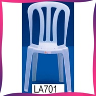 [FREE GIFT 1 X RM99 T-SHIRT]  3V Solid Strong Restaurant Cafe Hall Plastic Chair x 10 Units (Marble 
