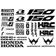 RS150 CUSTOM STICKER SET