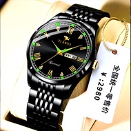 New Genuine Automatic Watch Men Imported Movement Mechanical Men s Watch Waterproof Luminous Dual Calendar Men s Famous