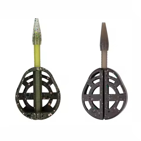 Inline Method Feeder Bait Thrower Carp Fishing Bait Holder Tool Feeders Fishing Bait Thrower Feeder 