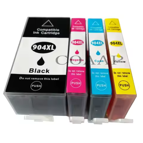 Compatible Ink Cartridge for HP 904 XL HP904 Suit OfficeJet Pro 6960 6970 Impressora All-in-One Prin