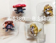 Pokémon 原裝正版 Auldey Tomy 任天堂  double figure set 2 pokemon