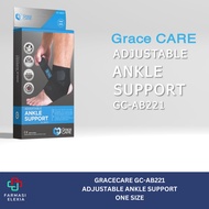 GRACECARE GC-AB221 ADJUSTABLE ANKLE SUPPORT ONE SIZE