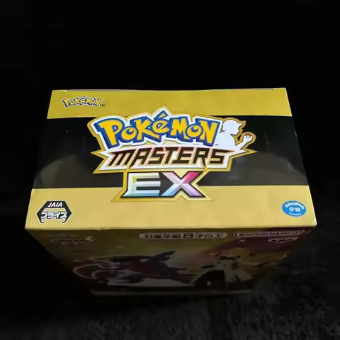 In stock Bandai Pokemon Masters EX Panel Spectacle Arcues Cynthia Mega Garchomp Anime Action Figures