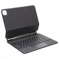 全城熱賣 - 適用於 iPad Pro 12.9 inch 2021/2020/2018 P129 藍牙觸控鍵盤皮套（黑色）