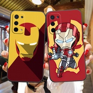 Cartoon Ironman Marvel Soft Black Silicon TPU Cell Phone Case For OPPO R17 R15 R11 R9 R7 K1 F11 F9 F7 F5 A9 A7 A79 A75 A73 Realme RENO 3 2 6.4 U1 M B S X Z Pro Plus Youth 5G