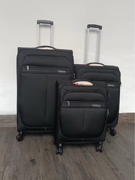 (全新套裝)AT 29+25+20” American tourister 擴容量 Tsa 鎖 雙排靜音輪 特價 🔍清倉 clearance sale ⚠️🆘 全新 new 8 wheels s