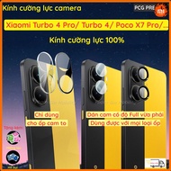 Tempered glass, camera lens for Xiaomi Redmi Turbo 4 Pro 4Pro/ Poco X7 Pro 5G transparent, black gla
