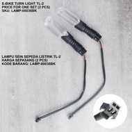 TL-2 Turn Light for E-Bike Moped Style OXO/ Moped Electric Bike Turn Signal Light 2PCS Turn Signal L