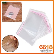 100Helai Beg Plastik Telus OPP 100pcs Transparent OPP Plastic Bag Plastik Tudung Baju Kurung